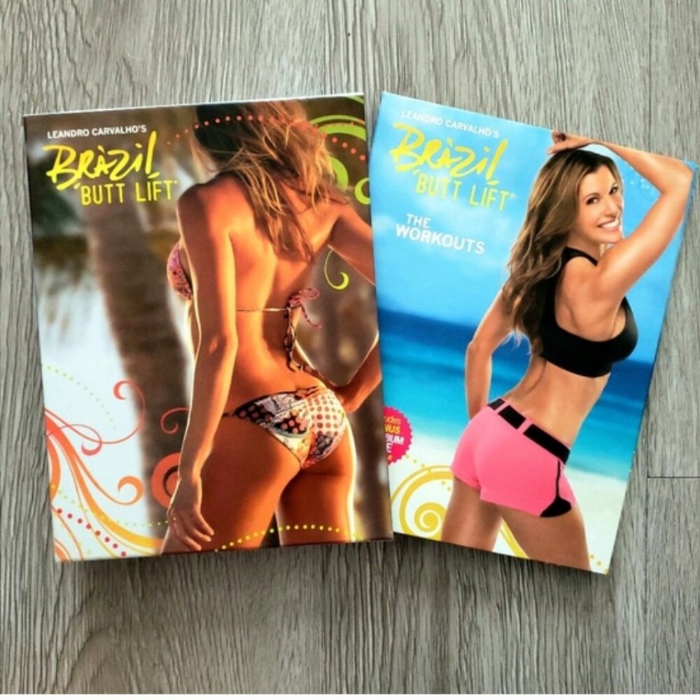 Leandro Carvalho BeachBody Brazil Butt Lift - 3 DVD Set with Guide